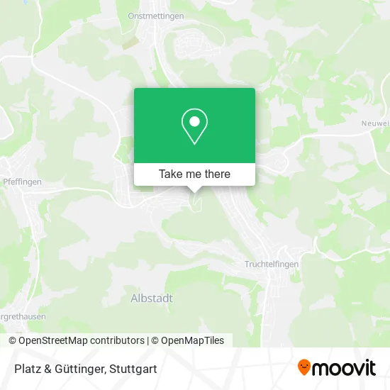 Карта Platz & Güttinger