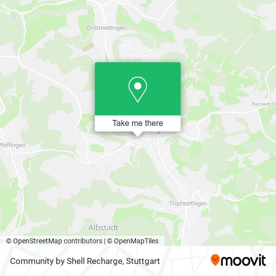 Community by Shell Recharge map