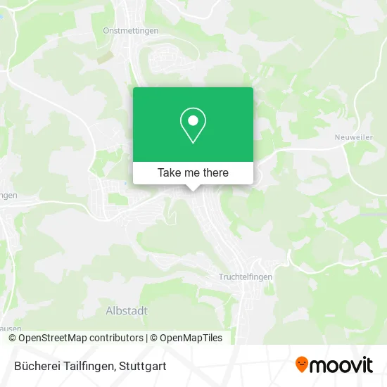 Карта Bücherei Tailfingen
