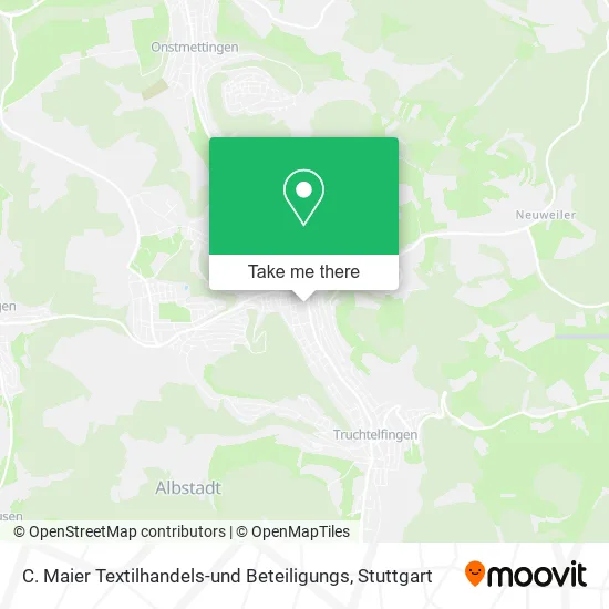 Карта C. Maier Textilhandels-und Beteiligungs