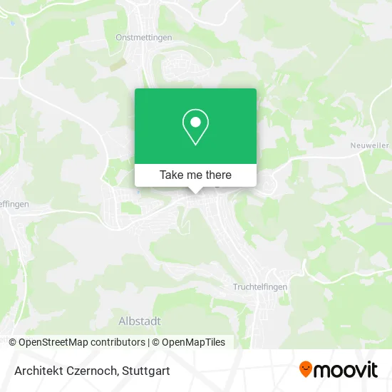 Карта Architekt Czernoch