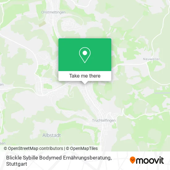 Карта Blickle Sybille Bodymed Ernährungsberatung