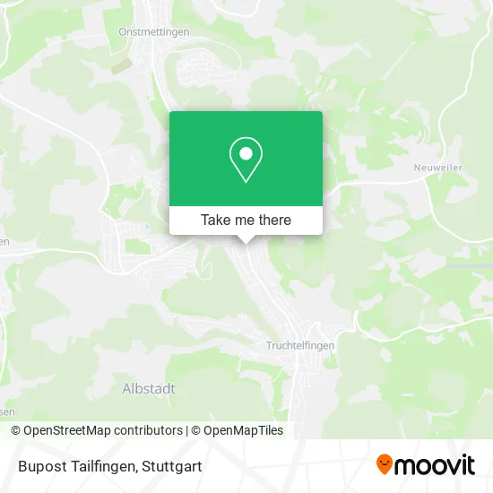Карта Bupost Tailfingen