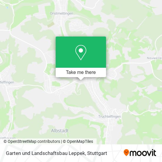 Garten und Landschaftsbau Leppek map