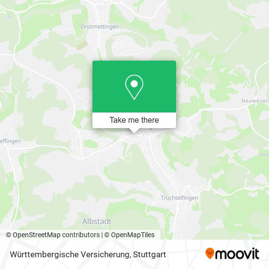 Württembergische Versicherung map