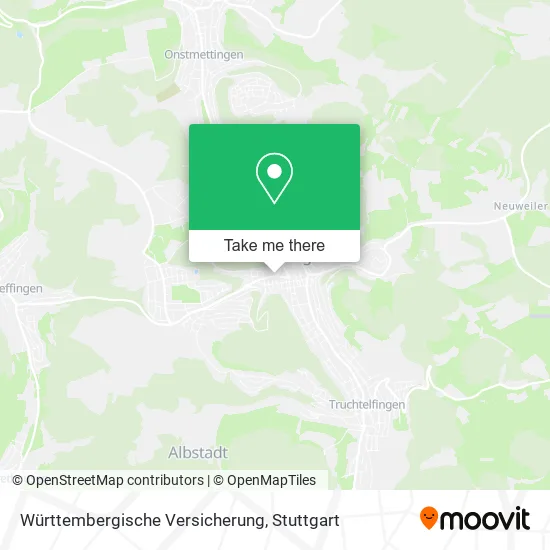 Карта Württembergische Versicherung