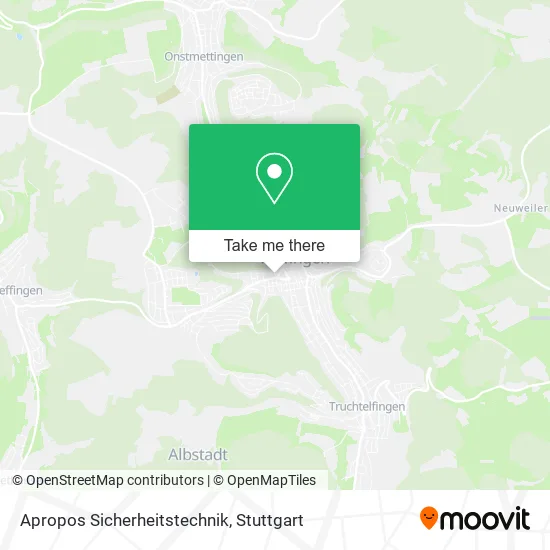 Карта Apropos Sicherheitstechnik