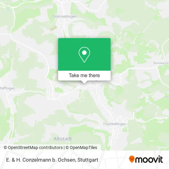 Карта E. & H. Conzelmann b. Ochsen