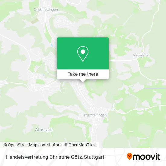 Карта Handelsvertretung Christine Götz