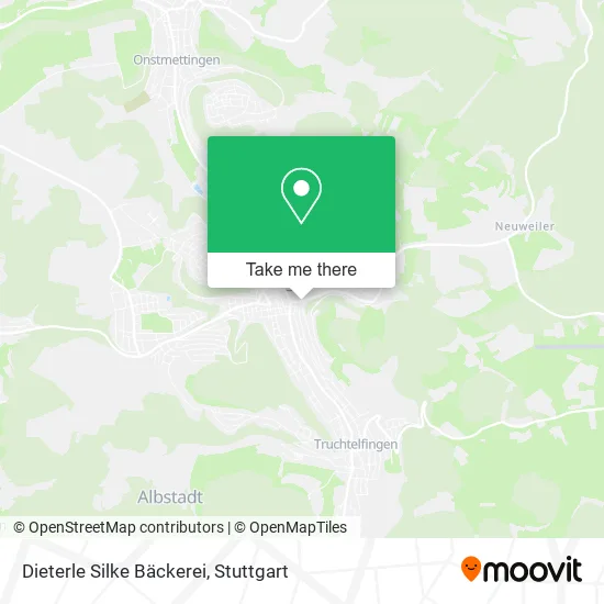 Карта Dieterle Silke Bäckerei