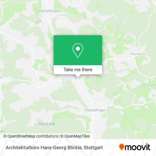 Architekturbüro Hans-Georg Blickle map