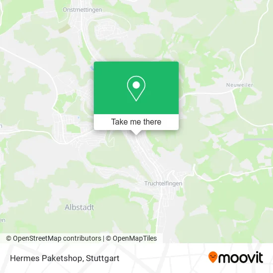 Карта Hermes Paketshop