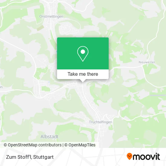 Карта Zum Stoff'l