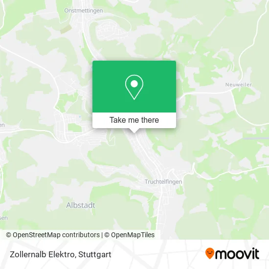 Карта Zollernalb Elektro
