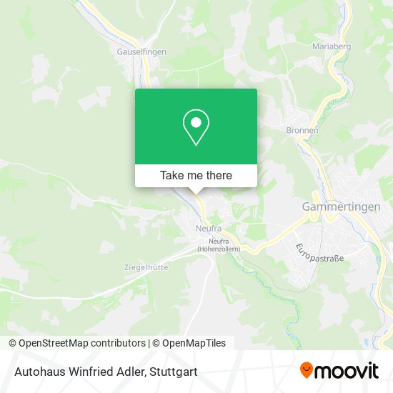 Autohaus Winfried Adler map