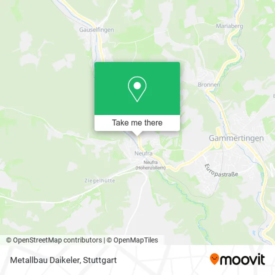 Карта Metallbau Daikeler