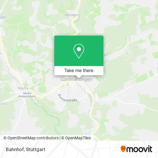 Карта Bahnhof