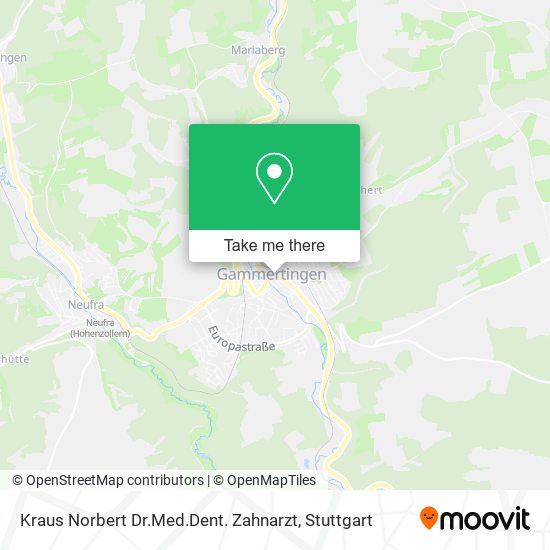 Kraus Norbert Dr.Med.Dent. Zahnarzt map