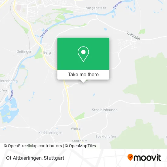 Карта Ot Altbierlingen