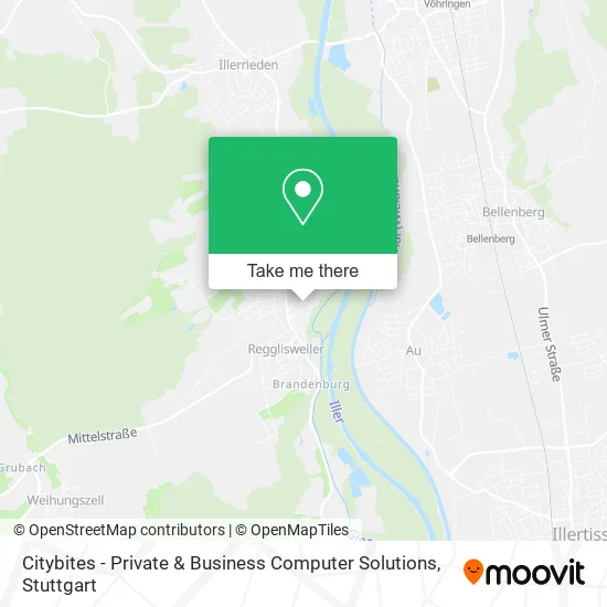 Карта Citybites - Private & Business Computer Solutions