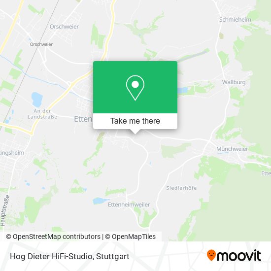 Hog Dieter HiFi-Studio map