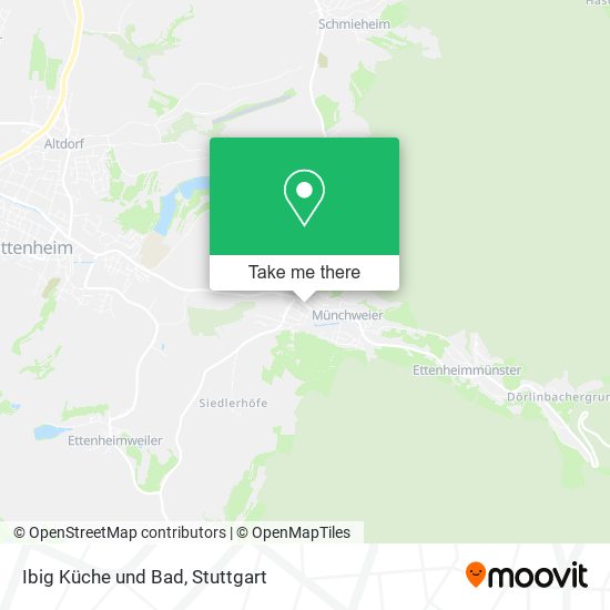Ibig Küche und Bad map