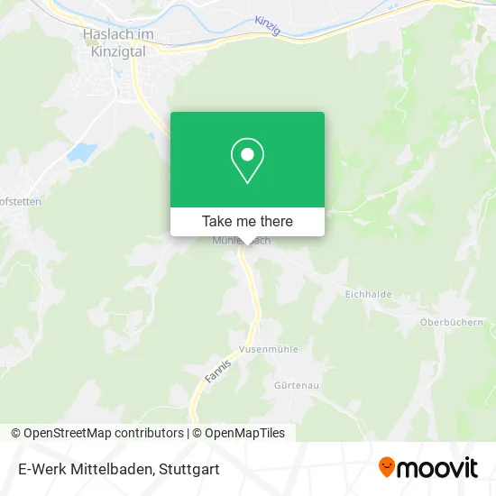 Карта E-Werk Mittelbaden