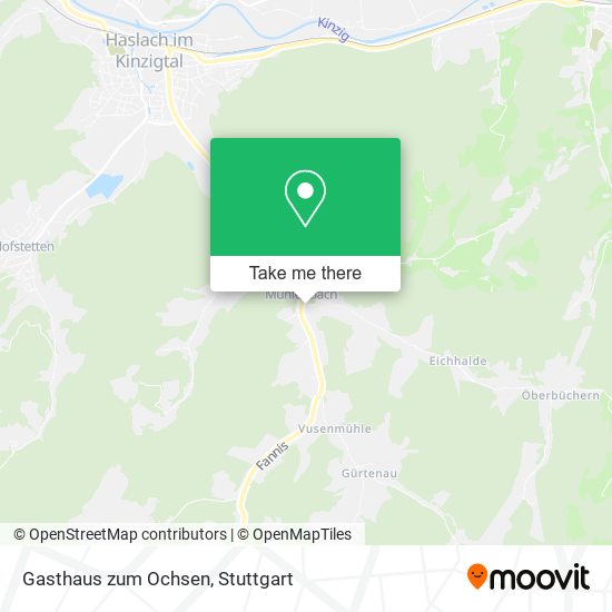 Карта Gasthaus zum Ochsen