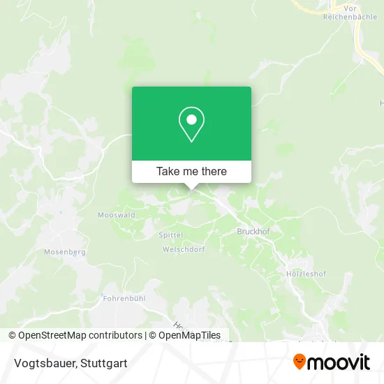 Карта Vogtsbauer