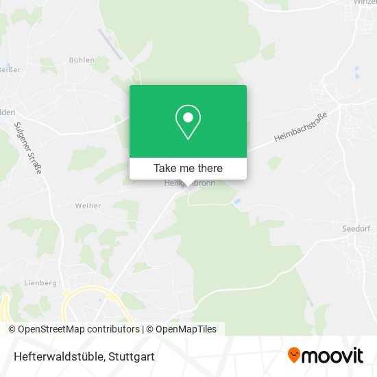Карта Hefterwaldstüble