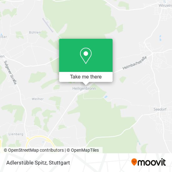 Карта Adlerstüble Spitz