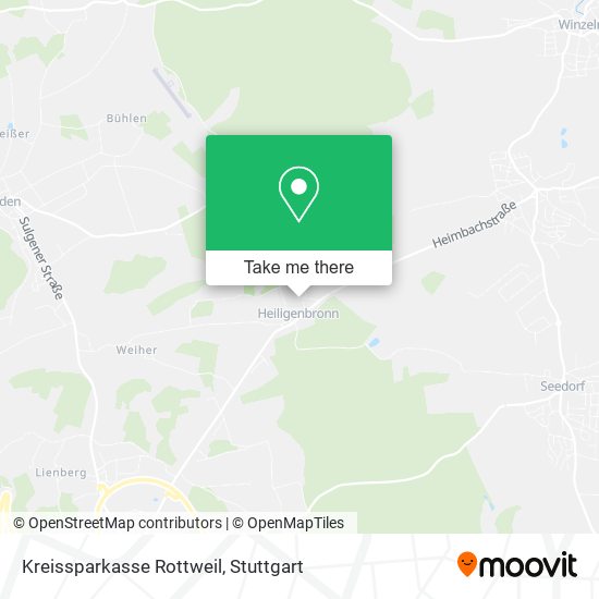 Kreissparkasse Rottweil map
