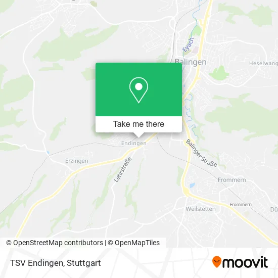 Карта TSV Endingen