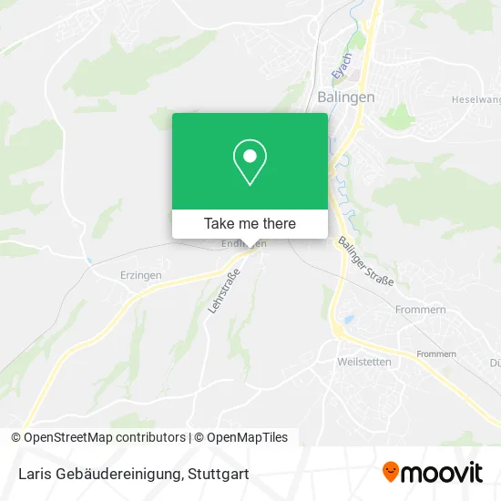 Карта Laris Gebäudereinigung