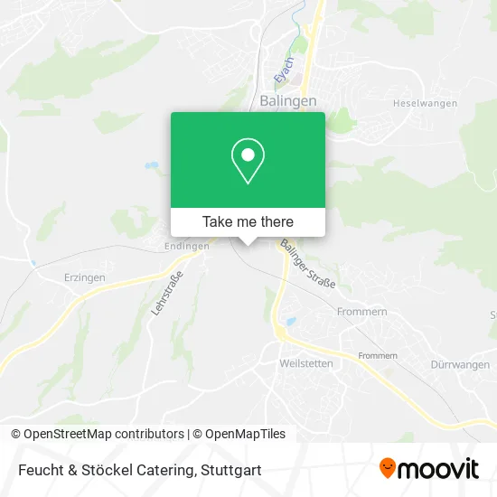 Карта Feucht & Stöckel Catering