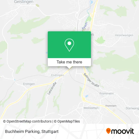 Карта Buchheim Parking