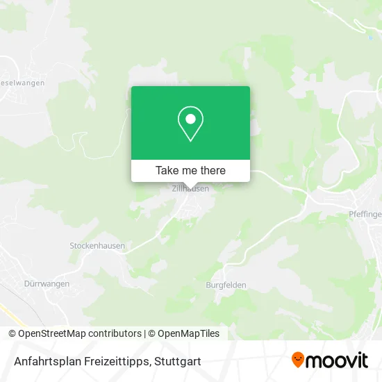 Карта Anfahrtsplan Freizeittipps