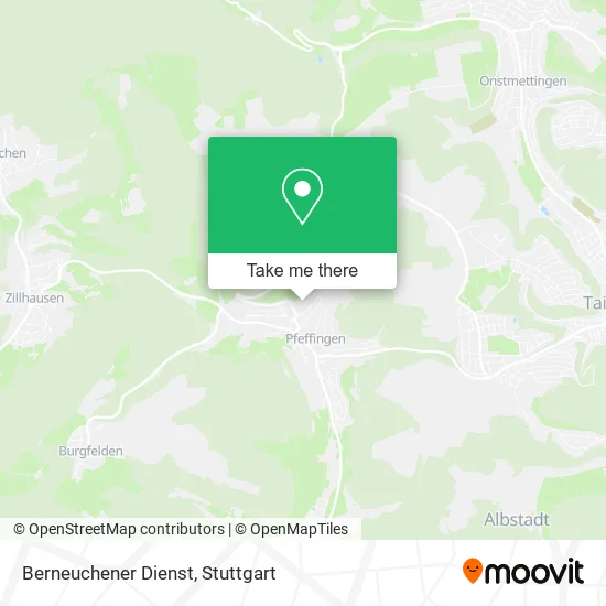 Карта Berneuchener Dienst