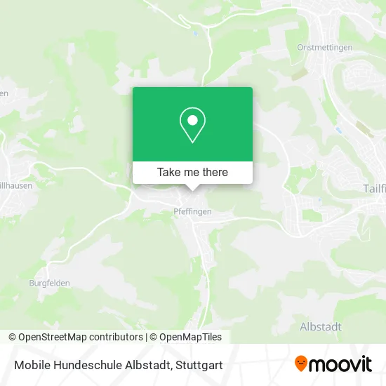 Карта Mobile Hundeschule Albstadt
