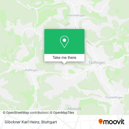 Карта Glöckner Karl Heinz