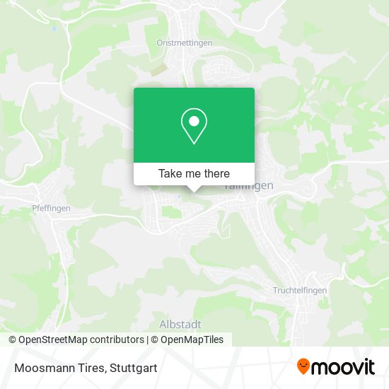 Moosmann Tires map