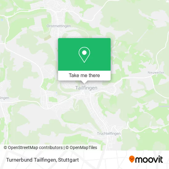 Карта Turnerbund Tailfingen