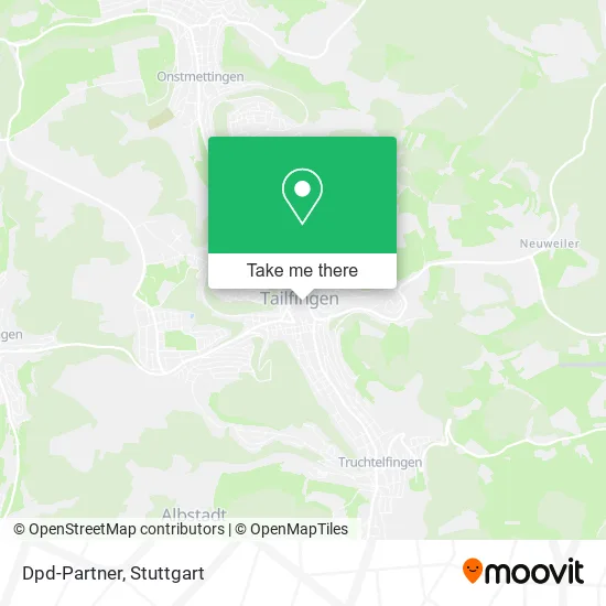 Карта Dpd-Partner