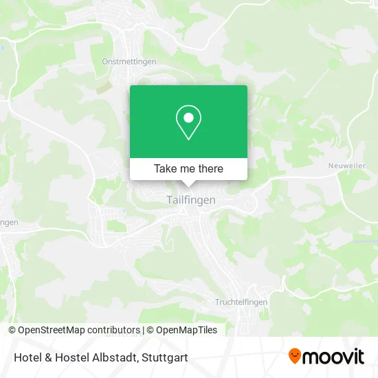 Карта Hotel & Hostel Albstadt