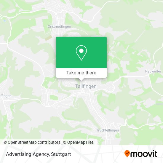 Advertising Agency map