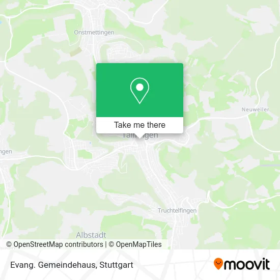 Карта Evang. Gemeindehaus