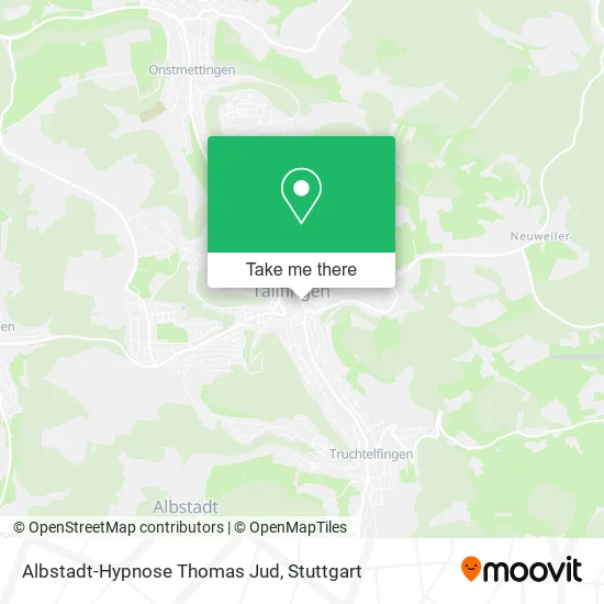Карта Albstadt-Hypnose Thomas Jud