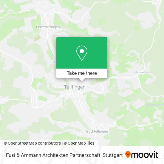 Карта Fusi & Ammann Architekten Partnerschaft