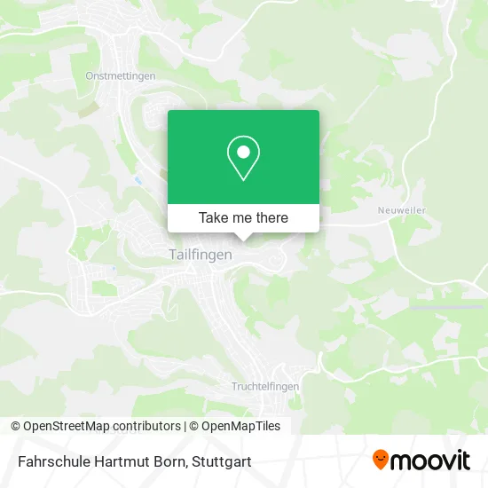 Карта Fahrschule Hartmut Born