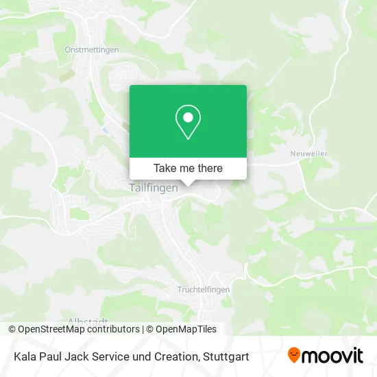 Карта Kala Paul Jack Service und Creation